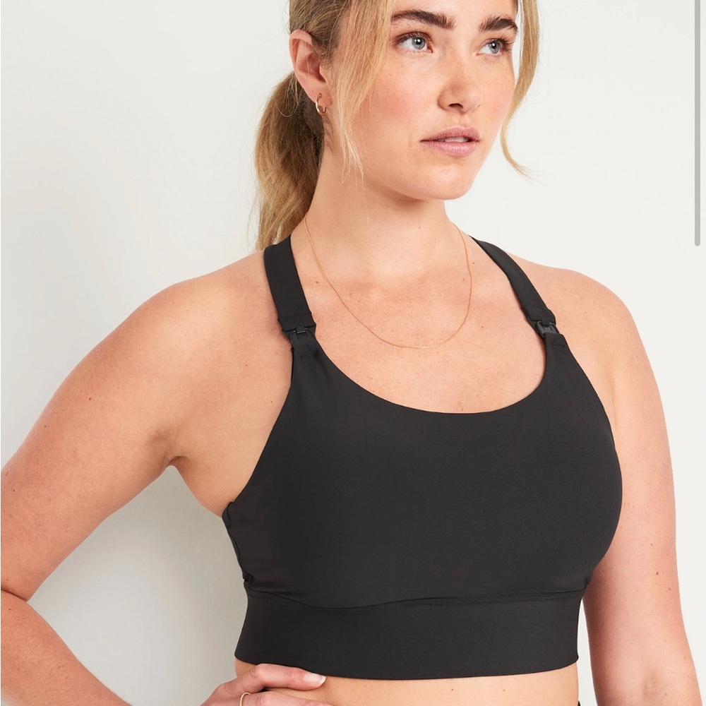Old Navy Black Nursing Bra
